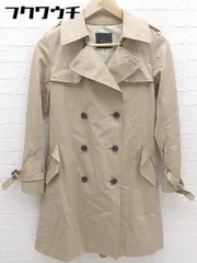 ◇ ◎ OPAQUE オペーク ウエストベルト付き トレンチ コート サイズ36 ベージュ レディース 【中古】 【1002802406874】のサムネイル