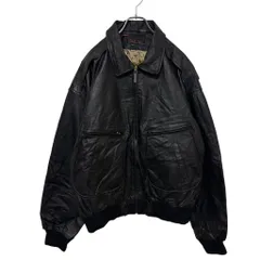 【PHASE TWO】 裏地地図柄 本革 レザーフライトジャケット S-2941