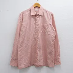 L/古着 長袖 シャツ メンズ 90s ピンク系他 チェック 25may12 中古 トップス
