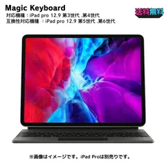 新品　アップル純正 / 日本国内正規品　iPad Pro 12.9インチ 第3.4.5.6世代 Magic Keyboard/日本語　MXQU2J/A