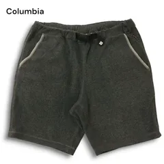 Columbia コロンビア PM4524 秋冬 フリース★ バックアイ スプリング ショーツ ショート パンツ Sz.M メンズ 灰 アウトドア