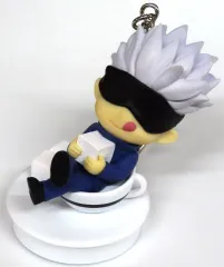 【中古】キーホルダー 五条悟 きゃらぺいっ! フィギュアキーホルダー 「呪術廻戦」