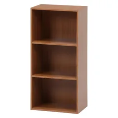 ☆人気商品☆不二貿易 カラーボックス 3段 幅41.8×奥行29×高さ89cm ナチュラル ビーチ 収納ボックス 固定棚 組立商品 93500
