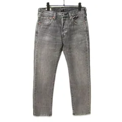美品 Levis リーバイス デニムパンツ PC9-00501-3658 501 ボタンフライ ストレート セルビッチ 赤耳 グレー 30 27111377