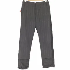 コムデギャルソンシャツ COMME des GARCONS SHIRT サイドラインコーデュロイ 裾切替 ピンストライプ トラウザー メンズ  Sのサムネイル
