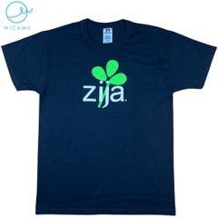 Russell Athletic Zija Tシャツ S 黒 モリンガ ロゴT 企業物 古着 希少