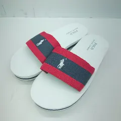 【未使用】　LAURENラルフローレン　ピンクベージュサンダル　23cm POLO RALPH LAUREN ポロ ラルフローレンキッズ CHILDREN 正規品