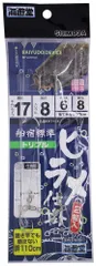 【特価商品】17-6-8 トリプル ヒラメ仕掛 船宿標準 KHT124 下田漁具