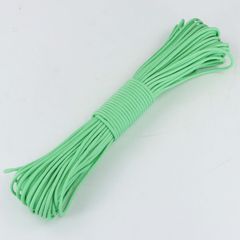 【アウトレット品】パラコード　4mm×30m　 ミルキーグリーン