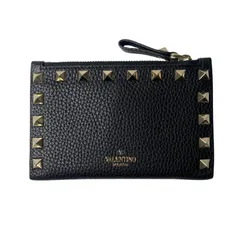 ☆極美品☆ヴァレンチノガラヴァーニ☆二つ折り財布☆スタッズ VALENTINO GARAVANI ヴァレンチノガラバーニ スタッズモチーフ