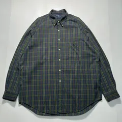 90's Ralph Lauren Big Shirt Plaid XL ラルフローレン ビッグシャツ BDシャツ ビンテージ