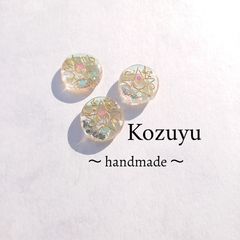 ２連リング❀（ブルーオパール） - ❀Handmade Kozuyu❀ - メルカリ