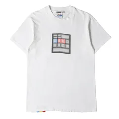 GOOD ENOUGH グッドイナフ Tシャツ サイズ:M 90s モザイク GDEHロゴ クルーネック Tシャツ Hanesボディ ホワイト 白 トップス カットソー 半袖 ブランド アーカイブ 【メンズ】