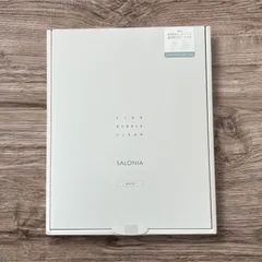 SALONIA シャワーヘッド ファインバブルクリア ホワイト 新品未開封品 SALONIA シャワーヘッド サロニア ファインバブルクリア 塩素