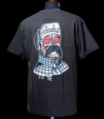 kustomstyle カスタムスタイル Tシャツ (KST2510BK) flipup skull T-shirt カラー：チャコールブラック 5,500円(内税)