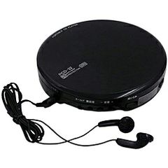 C178 J-BK ポータブル CDプレーヤー 小型軽量 - メルカリ