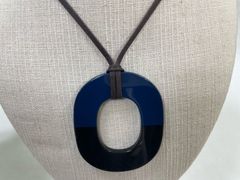 エルメス HERMES イスムPM バッファローホーン 【中古】 【ネックレス】 【送料無料】