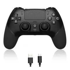 【話題沸騰】PS4コントローラー 【2025春アップグレード版】 Sungale ps4コントローラー 背面ボタン付き 自動連射機能 Bluetooth5.0接続 マクロ機能 1000mAh大容量バッテリー搭載 P4/P4 Pro/Slim/PC対応 イヤホン