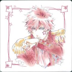 劇場版うたのプリンスさま マジLOVEキングダム 来場者特典 藤岡真紀 黒崎蘭丸/手描きイラストコースター 3週目