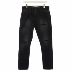 デニムバイヴァンキッシュフラグメント　ダメージ加工/コーデュロイパンツ Lサイズ デニムバイヴァンキッシュフラグメント ダメージ加工