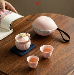 陶磁器  茶器セット 急須セット 湯呑みセット  中国茶器 コップ  収納バッグ付き 贈り物 2人用