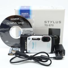 ≪美品≫ OLYMPUS TG-870 ボディ ホワイト #20250526-1856
