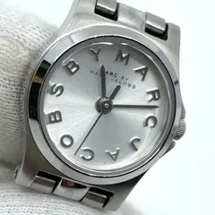 動作未確認　Marc By Marc Jacobs　マークバイマークジェイコブス　3針　シルバー　レディース　クォーツ　腕時計