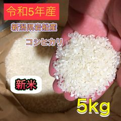 【新米】5年産　新潟県産　岩船産　コシヒカリ　5kg