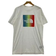 THE NORTH FACE ザ・ノースフェイス プリント半袖Ｔシャツ sizeM/ホワイト