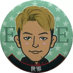 【中古】バッジ・ピンズ(男性) 世界(EXILE) 缶バッジ 居酒屋えぐざいるスナックカード柄ver. 「居酒屋えぐざいる PARK 2018」 ガチャ景品