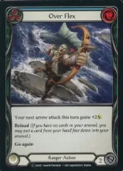 【中古】Flesh and Blood ELE221[C]：(Rainbow Foil)Over Flex (3)