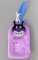 【中古】財布・パスケース ばいきんまん ふわふわアップリケパスケース(EX) 「それいけ!アンパンマン」