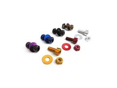 新品 DURA-BOLT(デュラボルト) ナンバープレートボルト キャップボルト 2本 パープル DBN010P