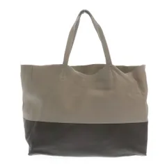 CELINE (セリーヌ) ホリゾンタルカバ トートバッグ ショルダートート レザー グレー 169263のサムネイル
