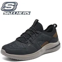 スケッチャーズ スリッポン メンズ 黒 スニーカー 新作 SKECHERS ゴーウォーク 軽量 ブラック シューズ 滑りにくい靴 goウォーク おしゃれ ブランド 脱ぎ履きしやすい すぐ履ける 軽い MODERN COMFORT 210797