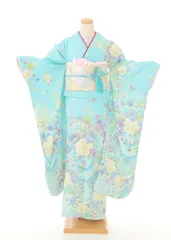 美品 Angelheart 刺繍 着物 成人式 正絹 振袖 2258 美品 Angelheart 刺繍 着物 成人式 正絹 振袖 2258