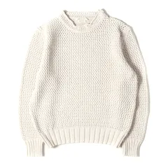 MARC JACOBS マークジェイコブス ニット ヘザーアイボリー サイズ:L | モックネック クロシェ コットン ニット (S84GP0133 S15562) | イタリア製 | トップス セーター【メンズ】【中古】のサムネイル