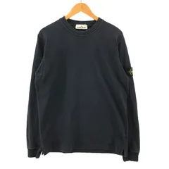 【中古品】STONE ISLAND ストーンアイランド LONG SLEEVE T-SHIRT ロング スリーブ Tシャツ 長袖 古着 サイズ：L カラー：ネイビー メンズ 【141-250416-mh-03-fuz】