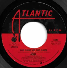 米7” ABBA The Name Of The Game 3449 Atlantic /00080