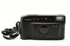 ★良品★キヤノン CANON Autoboy TELE6 DATE ブラック コンパクトフィルムカメラ★ LL700#2467