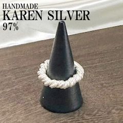 シルバーリング カレンシルバー カレン族 ハンドメイド エスニック #90