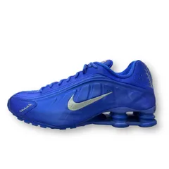 国内正規 NIKE Women's Shox R4 Racer Blue and Metallic Silver ショックスR4 スニーカー ナイキ HJ7303-445 レーサーブルー 29cm 79269A1のサムネイル