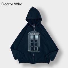 【DOCTOR WHO】ドクターフー ジップアップ パーカー 海外ドラマ 古着