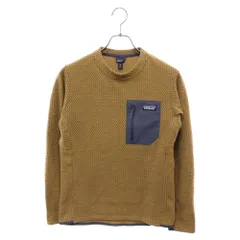 PATAGONIA (パタゴニア) 21AW R1 エア・クルー フリースクルーネック プルオーバー長袖Tシャツ ブラウン 40235FA21のサムネイル