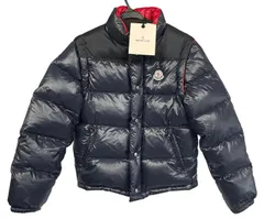 モンクレール ジュニア キッズ 2WAY ダウンコート ダウンベスト ダウンジャケット ワッペン ネイビー 12A MONCLER ダウン