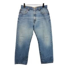 00年代 Levi's リーバイス 569 デニムパンツ ライトブルー(メンズ W34 L30)中古 古着 U8416