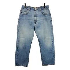 00年代 Levi's リーバイス 569 デニムパンツ ライトブルー(メンズ W34 L30)中古 古着 U8416