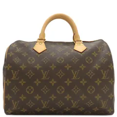ルイヴィトン LOUIS VUITTON ハンドバッグ スピーディ 30 モノグラムキャンバス モノグラム ゴールド金具 茶 ミニボストン  M41526 DU1006【中古】