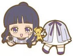 【中古】クリップ 知世とケロちゃん 「カードキャプターさくら のっかりラバークリップ」