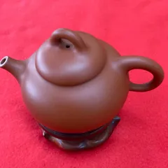 唐物朱泥急須「荊渓恵孟臣製」在銘 茶銚 紫砂壺 中国古玩